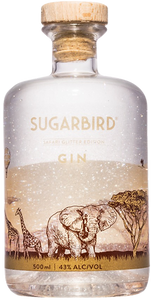 Sugarbird Safari Glitter Gin 500 ml. 43% - Premiumgin.dk