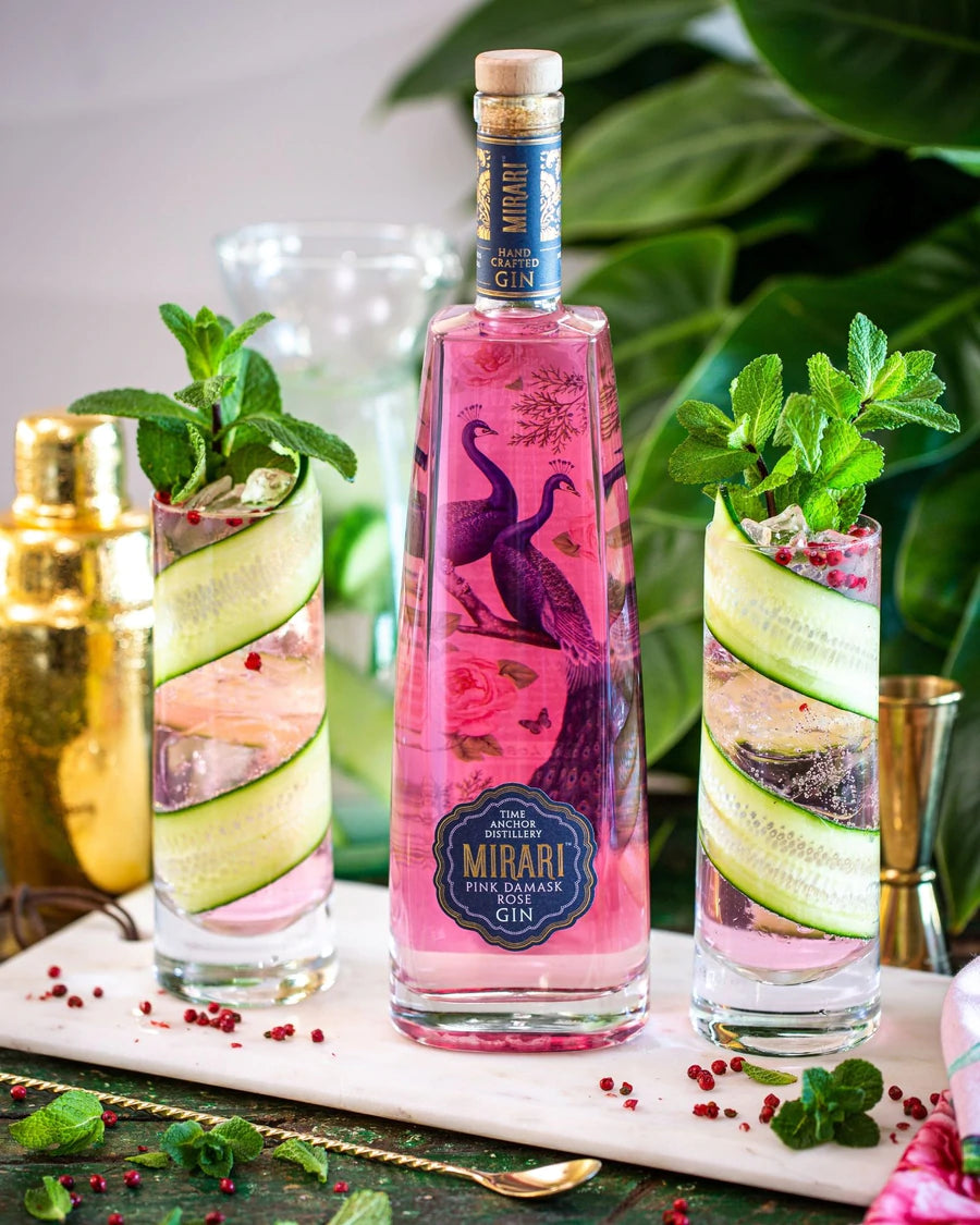 Mirari Damask Rose Gin 43% 1/1 fl. - Premiumgin.dk